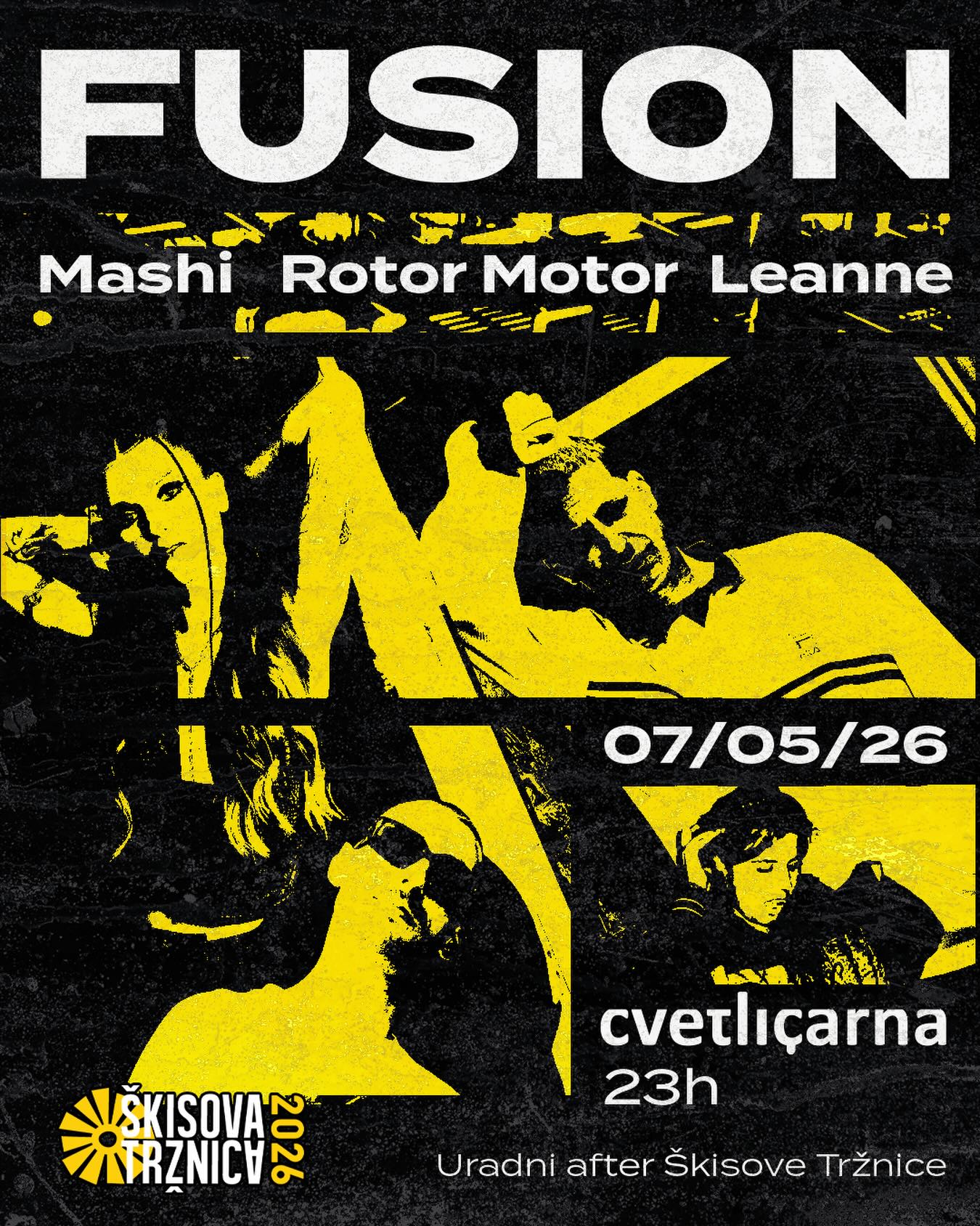 Fusion official after Škisova Tržnica poster