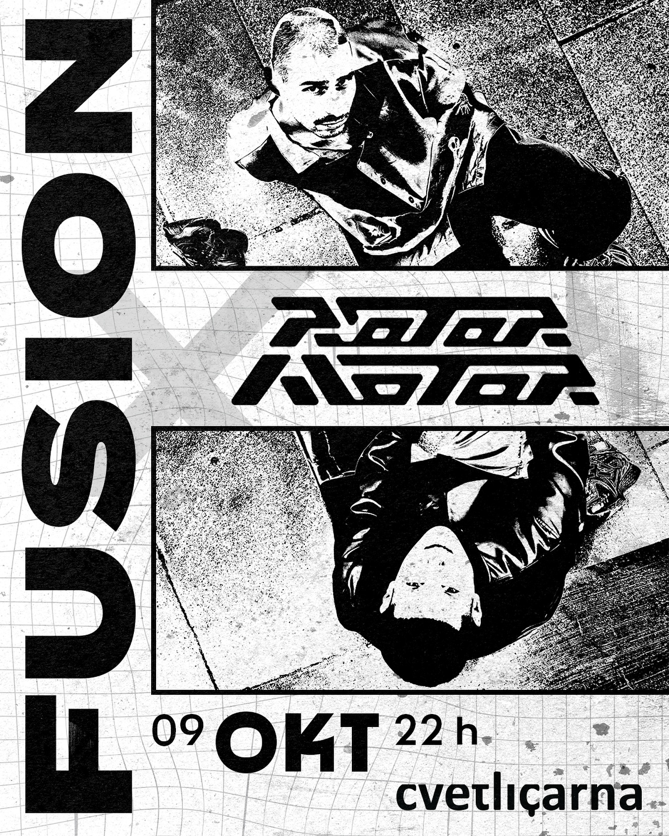 Fusion RotorMotor event poster for 9 October 2025